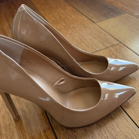 Express Nude Patent Heels - Picture 4 of 4